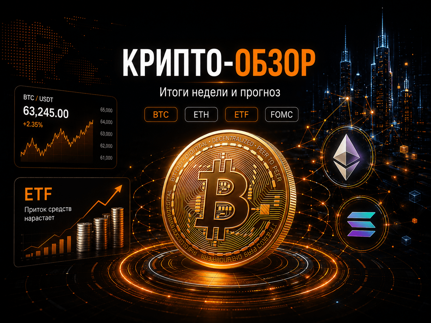 Главные криптоитоги недели и чего ждать дальше: институционалы скупают рынок в боковике