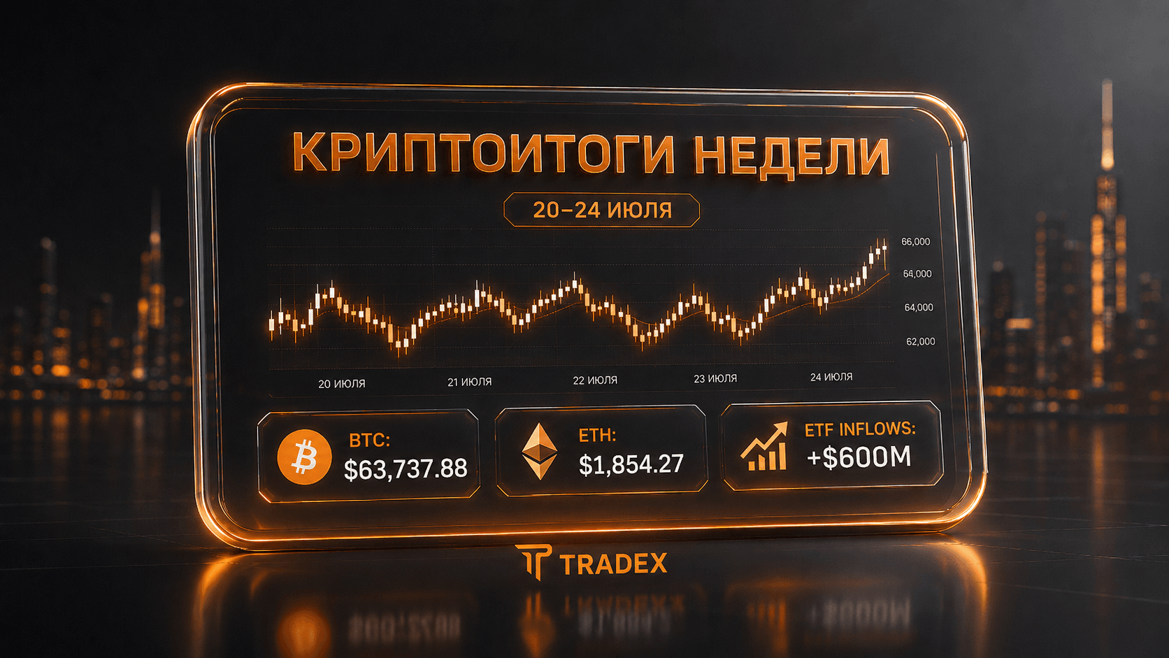 Неделя регулирования и геополитики: Что происходило на крипторынке (20–24 июля 2026)