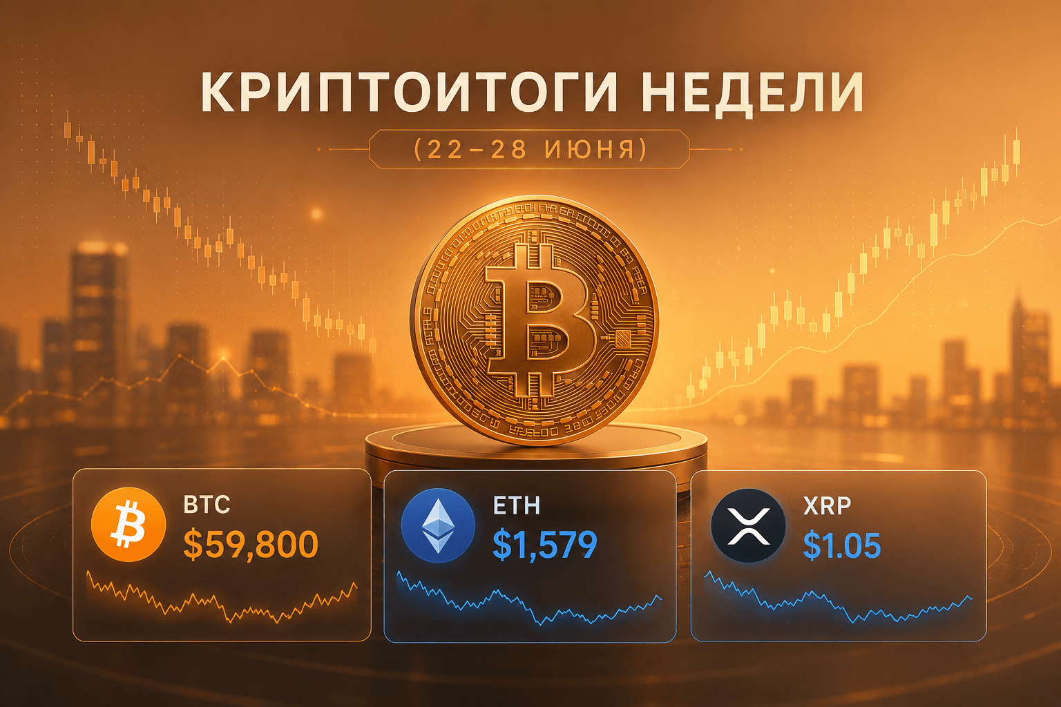 Криптоитоги недели: Жесткая реальность июня и скрытые сигналы к развороту